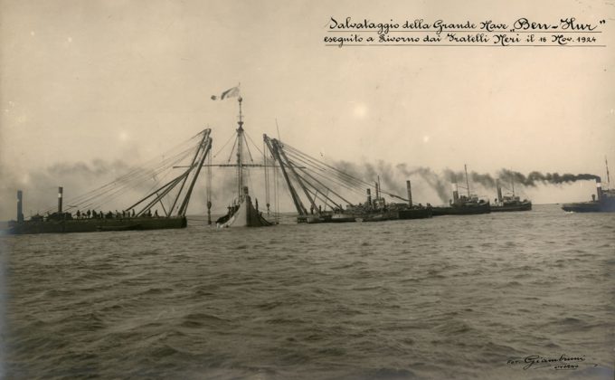 Preview ofWreck Removal of Ben Hur Roman Galley 1924